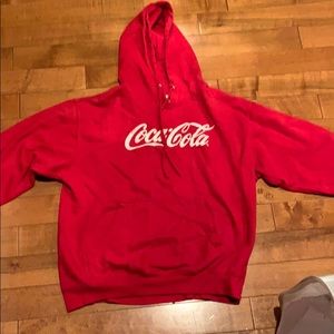 Coca Cola hoodie sweatshirt